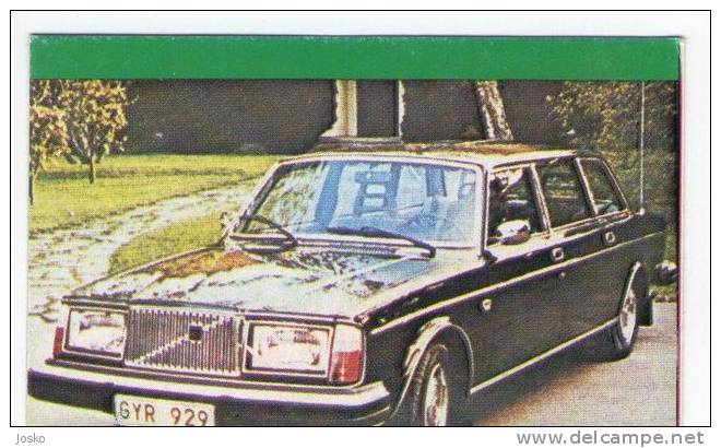 VOLVO - Sweden ( Croatian Vintage Card ) Car Automobile Auto Cars Automobiles Autos Oldtimer Oldtimers - Other & Unclassified