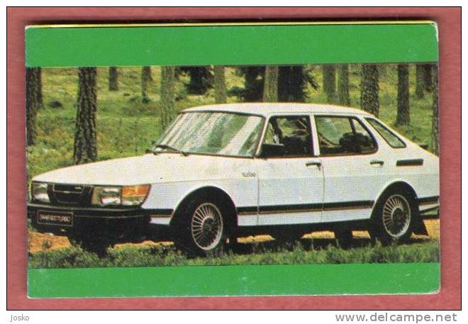 SAAB - Sweden ( Croatian Vintage Card) Car Automobile Auto Cars Automobiles Autos Oldtimer Oldtimers - Other & Unclassified