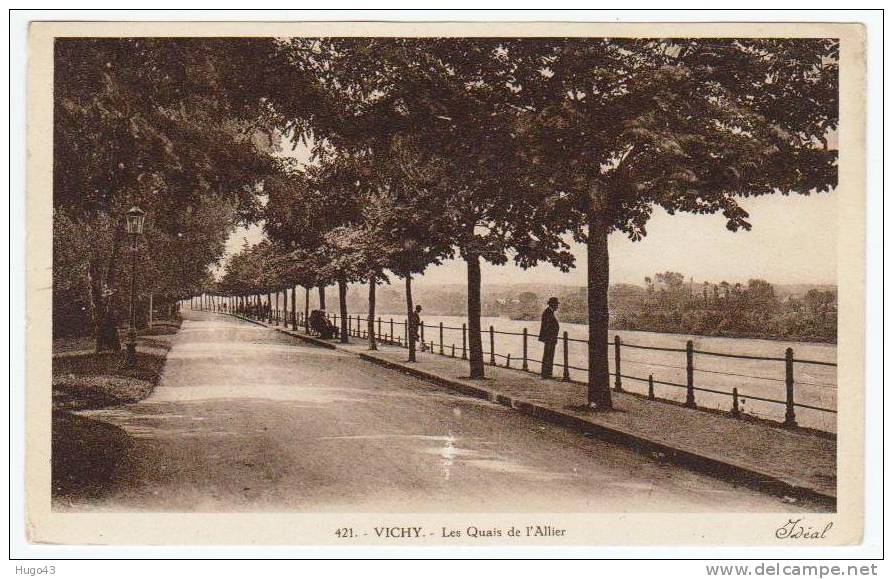 VICHY - LES QUAIS DE L ALLIER - Vichy