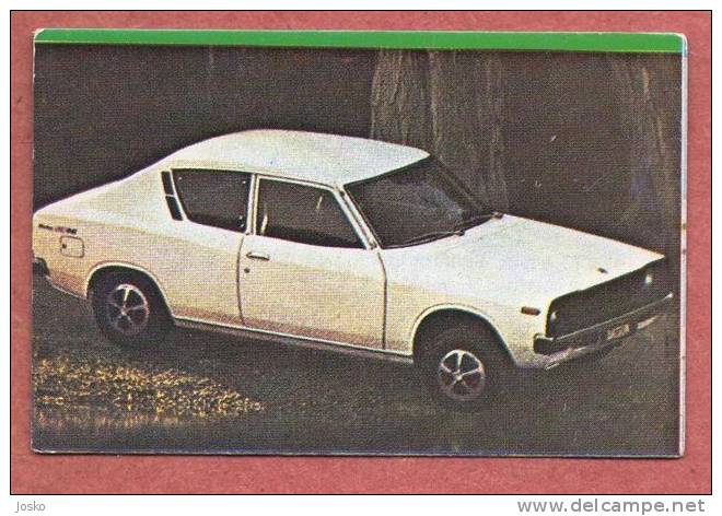 DATSUN - NISSAN Japan ( Croatian Vintage Card ) Car Automobile Auto Cars Automobiles Autos Oldtimer - Andere & Zonder Classificatie