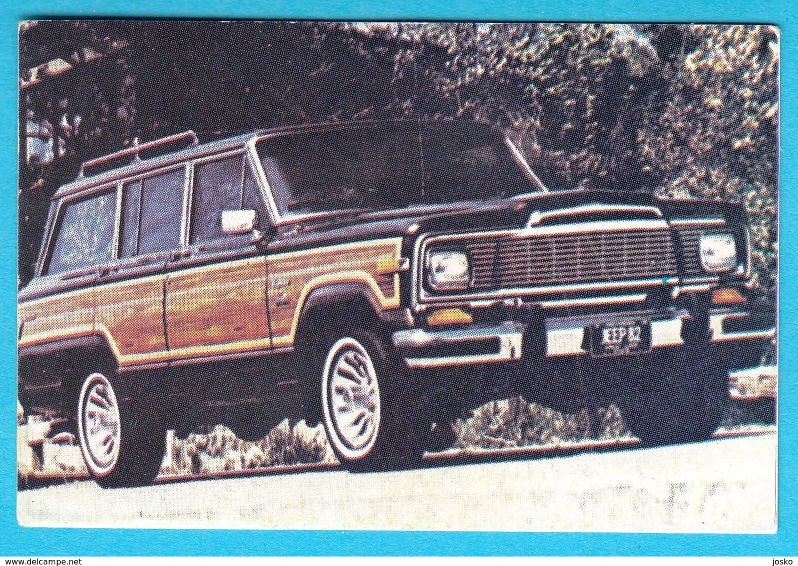 CHRYSLER JEEP ...  ( Croatian Vintage Card ) * Car Automobile Auto Cars Automobiles Autos Oldtimer - Other & Unclassified