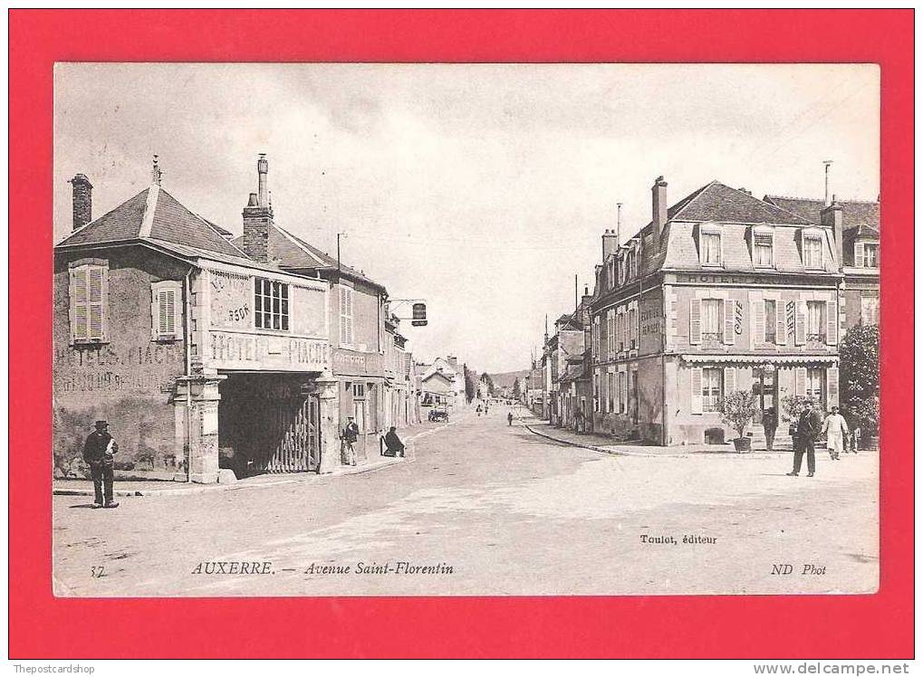 CPA 89 YONNE AUXERRE Avenue Saint-Florentin MORE CHEAP FRANCE LISTED FOR SALE - Auxerre