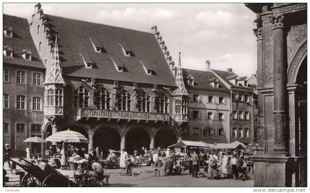 Kauthaus ,le Marché,allemagne,germany,bade Wurtemberg,maraicher,vendeur - Freiburg I. Br.