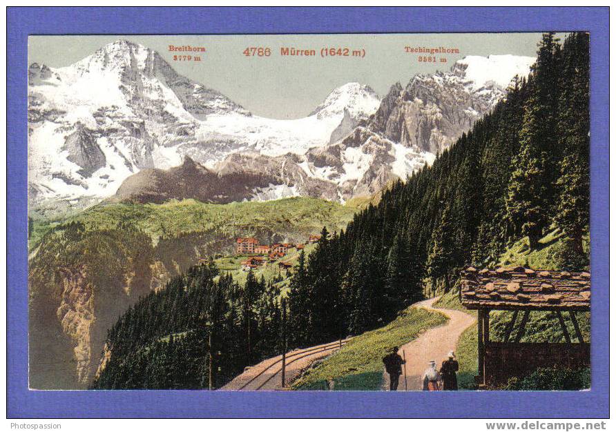 Mürren - Berner Oberland - Train - Bahn - Obras De Arte