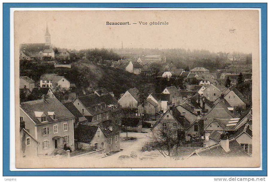 90 - BEAUCOURT -- Vue Générale - Beaucourt