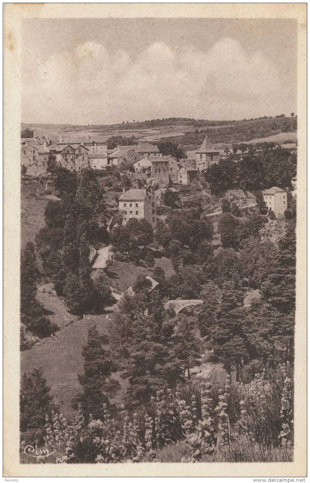 GRANDRIEU - Vue Prise Du Pont Romain - Gandrieux Saint Amans