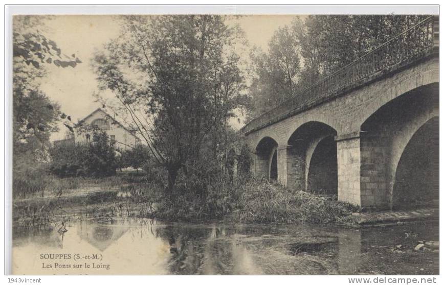 C 5384 - SOUPPES Sur Loing -  77 - Les Ponts Sur Le Loing - - Souppes Sur Loing