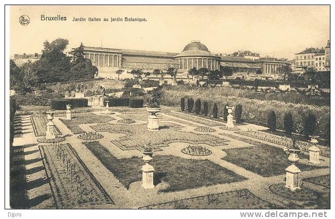 Bruxelles   Jardin Italien Au Jardin Botanique - Bossen, Parken, Tuinen