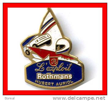 Pin's Voiture  RALLYE HUBERT AURIOL ROTHMANS - Rallye