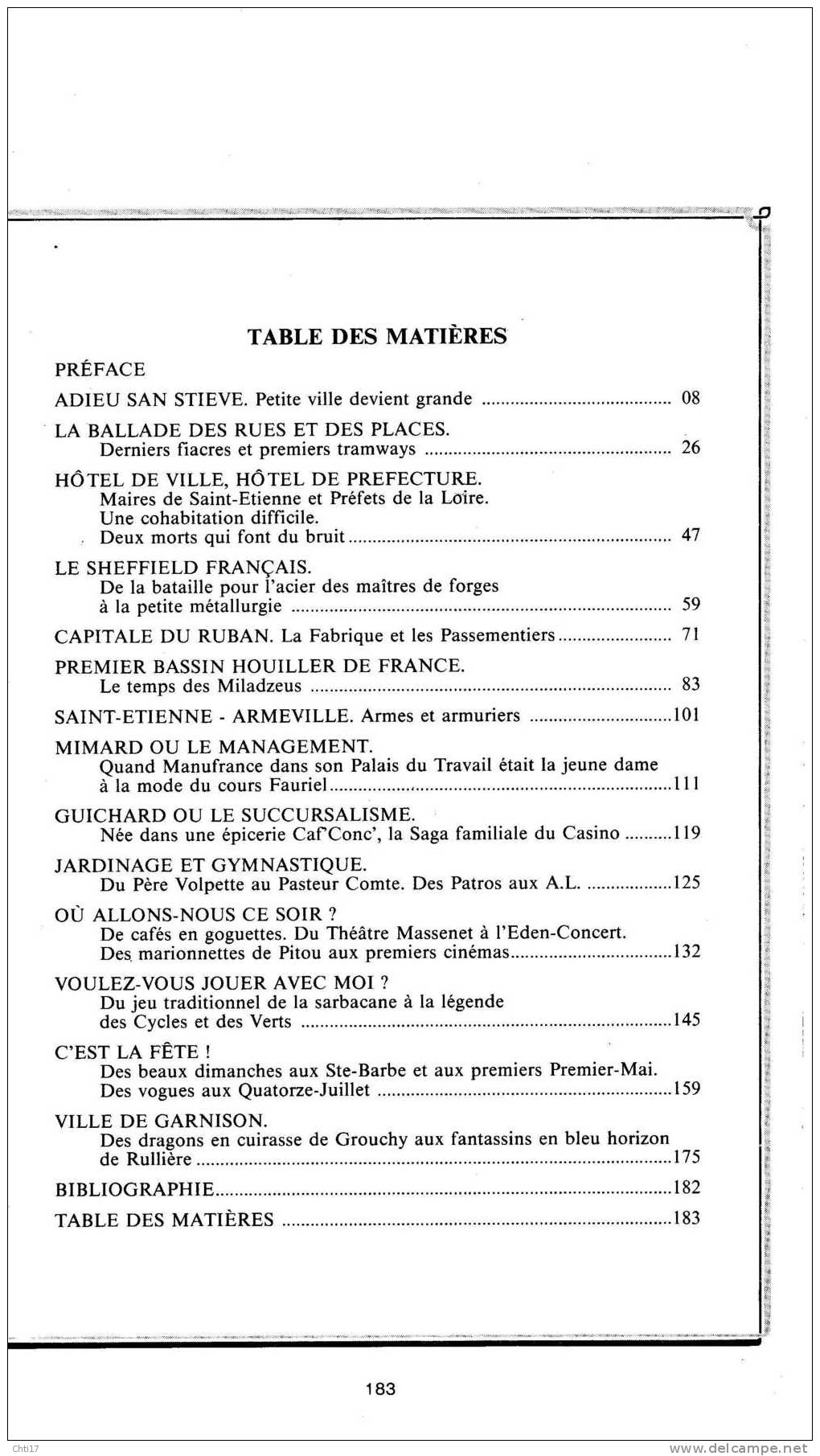 SAINT ETIENNE AUTREFOIS SUPERBES REPROS CPA 183 PAGES PAR C CANTY EDIT HORVATH / 1988 - Pays De Loire