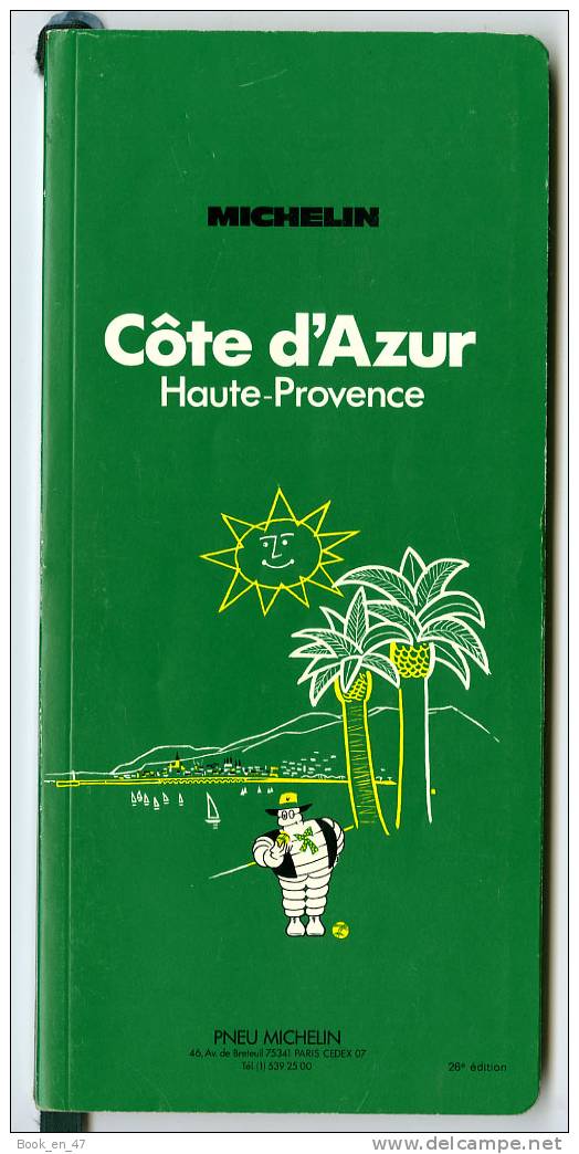 {20189} Michelin , Guide De Tourisme , Côte D' Azur Haute-Provence , 1975 - Michelin-Führer