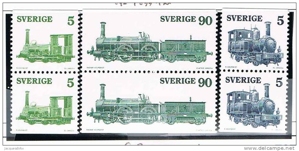 Zweden   Yvert   892a/894a         Postfris  =   Neuf **   =   Postfrisch  =  MNH - Neufs