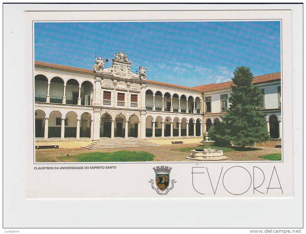 Portugal Cor 09452 – ÉVORA - CLAUSTRO DA UNIVERSIDADE DO ESPIRITO SANTO - Evora