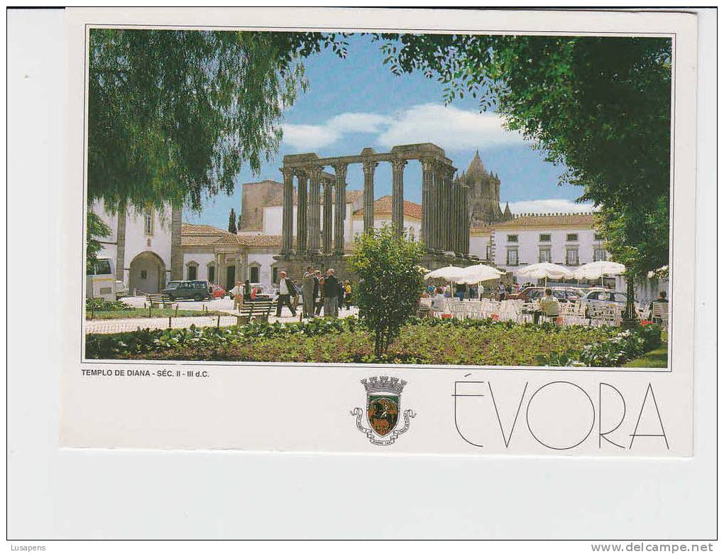 Portugal Cor 09457 – ÉVORA - TEMPLO DE DIANA SEC II - III - Evora