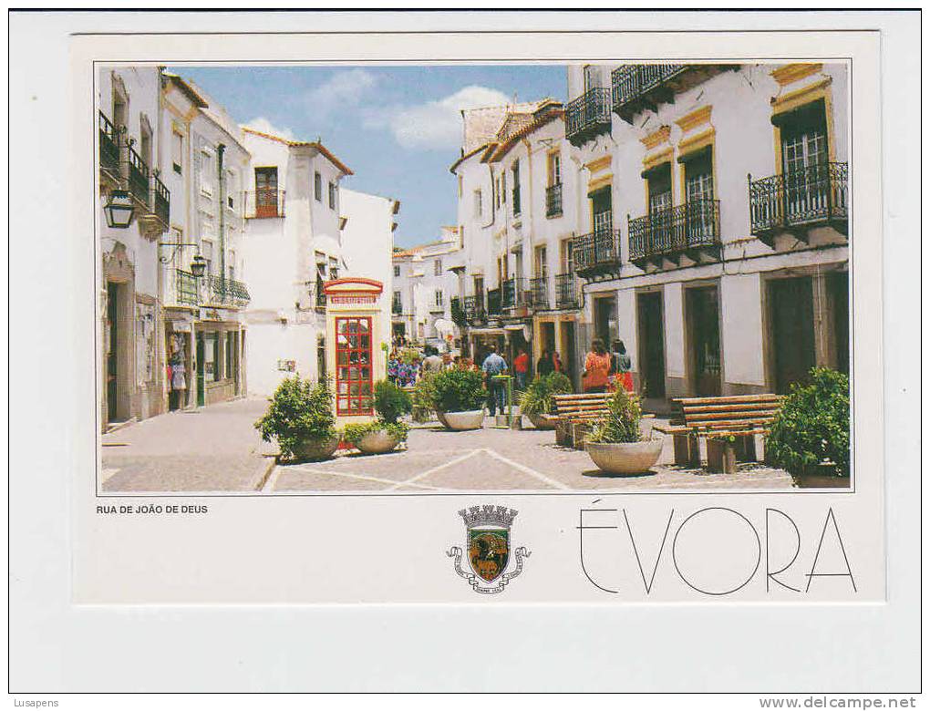Portugal Cor 09459 – ÉVORA - RUA DE JOÃO DE DEUS - Evora