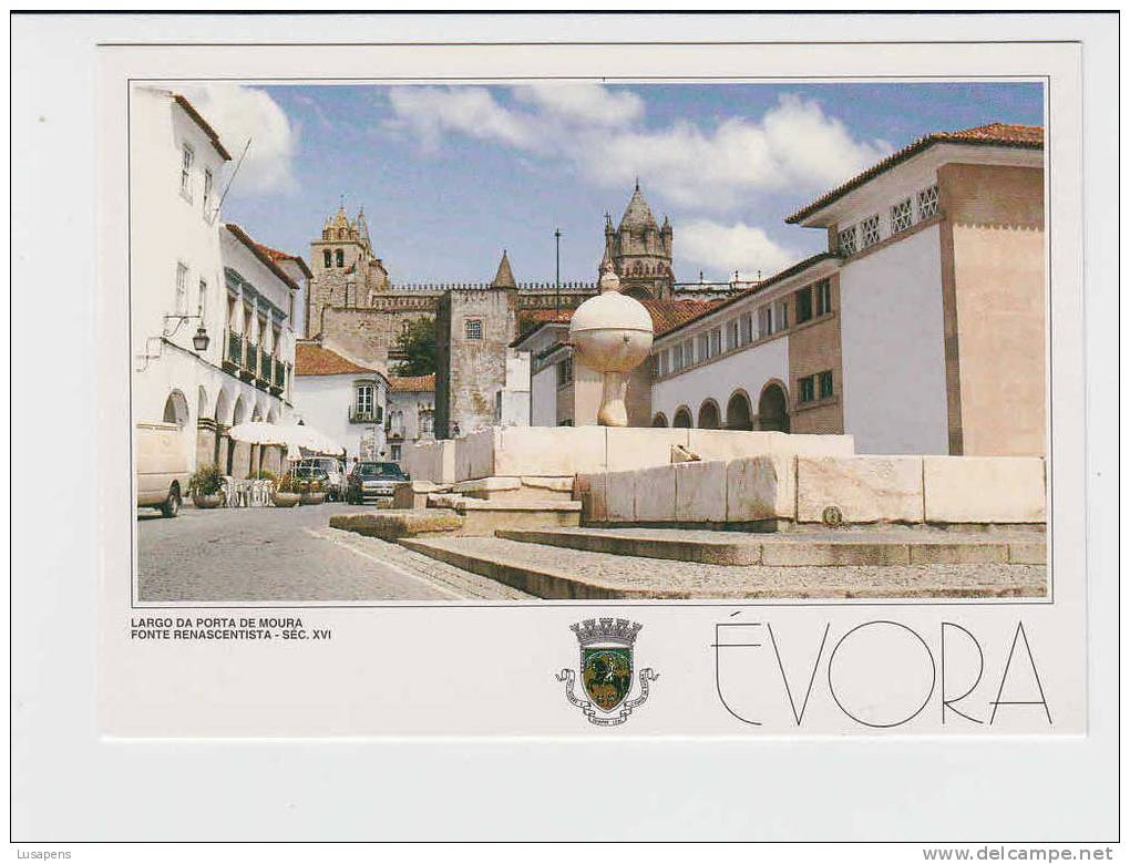 Portugal Cor 09467 – ÉVORA - LARGO DA PORTA DE MOURA - Evora