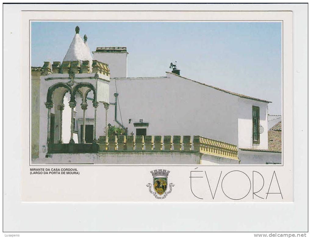 Portugal Cor 09469 – ÉVORA - MIRANTE DA CASA CORDOVIL - Evora