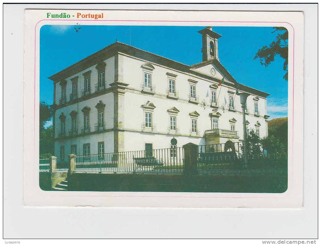 Portugal Cor 09495 – FUNDÃO - PAÇOS DO CONCELHO - Castelo Branco