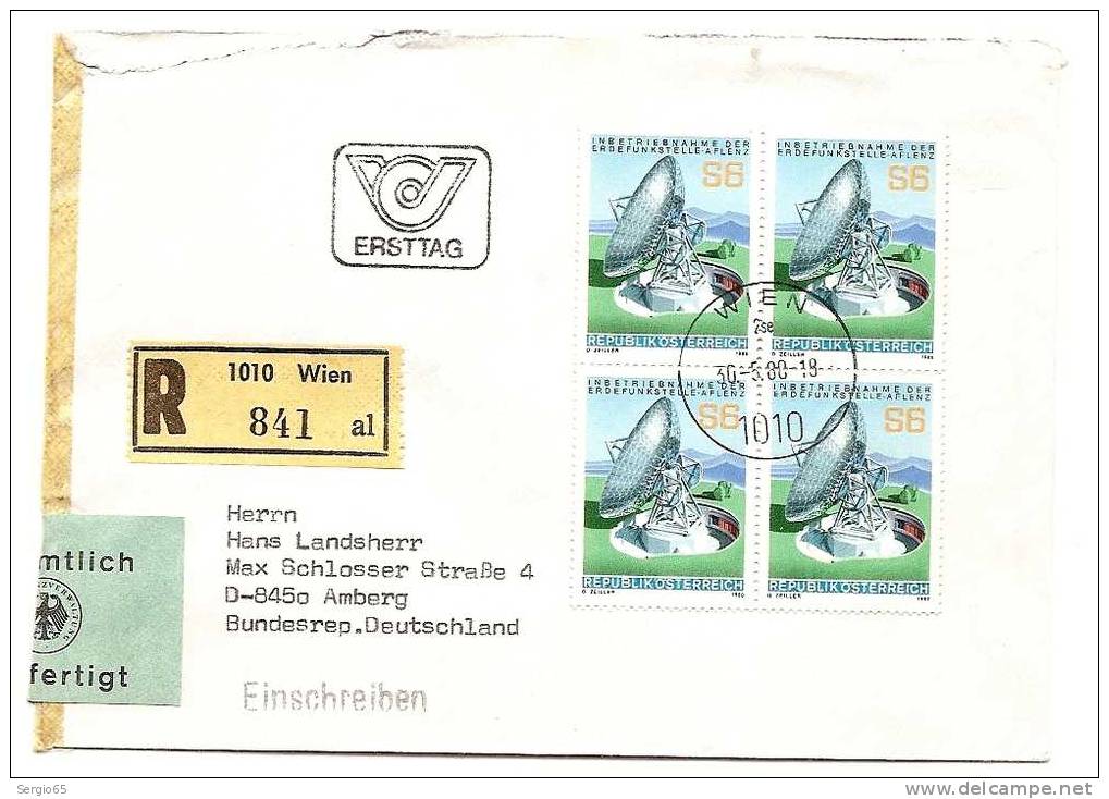 Cover - Traveled 1980th - Storia Postale