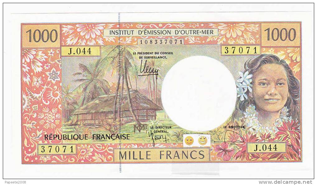 Polynésie Française - 1000 FCFP - J.044 / 2010 / Signatures Barroux-Noyer-Besse - Neuf / Jamais Circulé - French Pacific Territories (1992-...)