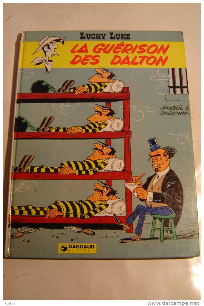 BD / LUCKY LUKE LA GUERISON DES DALTONS  / DARGAUD  1975 /  BEL  ETAT - Lucky Luke