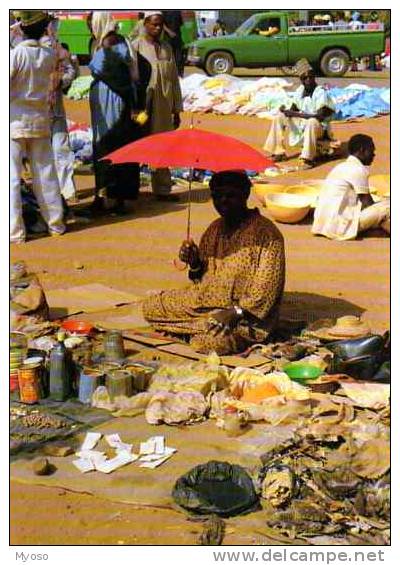 Petit Marche De NIAMEY Pharmacopee Traditionnelle, Camionnette - Níger