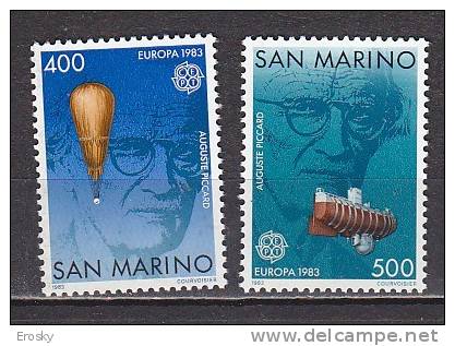 PGL - EUROPA CEPT 1983 SAN MARINO SASSONE N°1119/20 ** - 1983