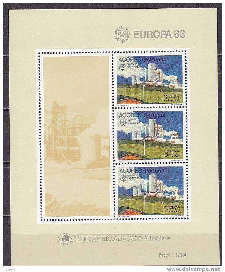 PGL - EUROPA CEPT 1983 AZORES BF Yv N°4 ** - 1983