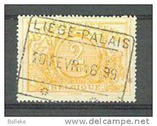 Belgique  -  COB  Chemin De Fer - COB 14 Oblitéré  -  Valeur 90 Euro - Usados