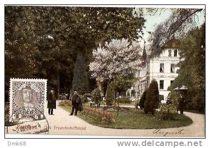 KARLSBAD - CAFE' FREUNDSCHAFTSSAAL - 1909 - Bohemen En Moravië
