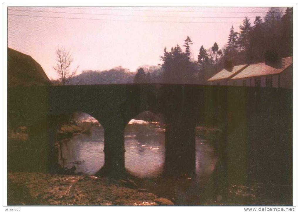 Britain United Kingdom - Dawn At Dulverton Bridge Over The River Barle Postcard [P1664] - Altri & Non Classificati