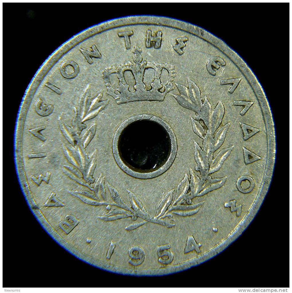 GRECIA  20 LEPTA 1954 - Grèce