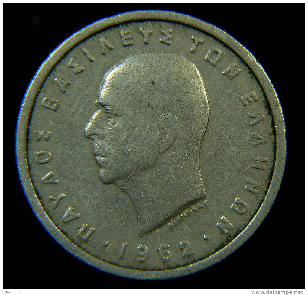 GRECIA 2 DRACHMAI 1962 - Grecia