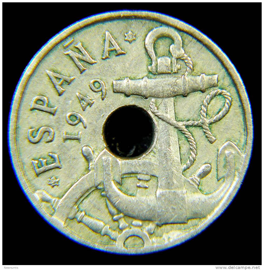 SPAGNA 50 CENTS 1949 - 50 Centimos