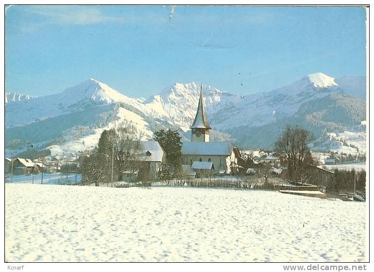 CP De AESCHI Bei Spiez " Morgenberghorn , Schwalmern , Lattreienfirst " . - Aeschi Bei Spiez