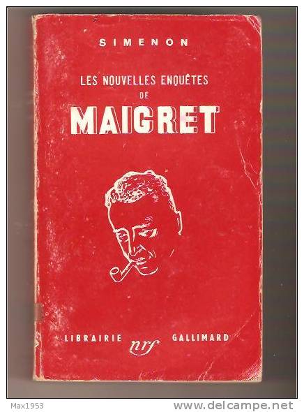 SIMENON - LES NOUVELLES ENQUÊTES DE MAIGRET - Librairie Gallimard NRF, 1957 - Simenon