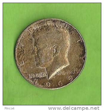 USA - HALF DOLLAR - 1969  D - 1964-…: Kennedy