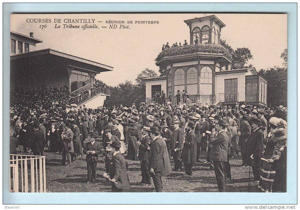 CHANTILLY - Les Courses - Réunion De Printemps - La Tribune Officielle - Chantilly