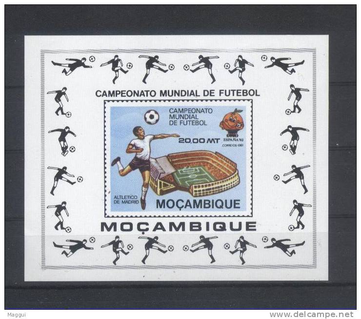 MOZAMBIQUE    BF 8 A  * *   NON DENTELE   Cup  1982   Football Soccer Fussball - 1982 – Spain