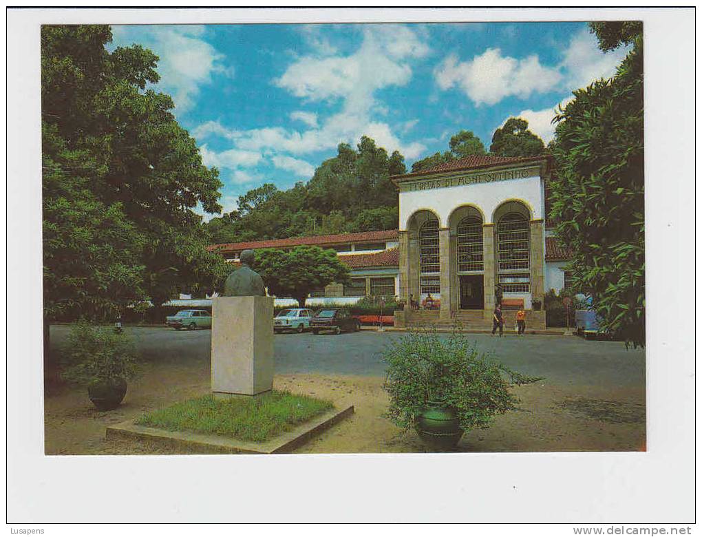 Portugal Cor 09629 – TERMAS DE MONFORTINHO - ESTABELECIMENTO TERMAL - VOLVO 164 - FORD CORTINA MARK I - RENAULT 16 - Castelo Branco