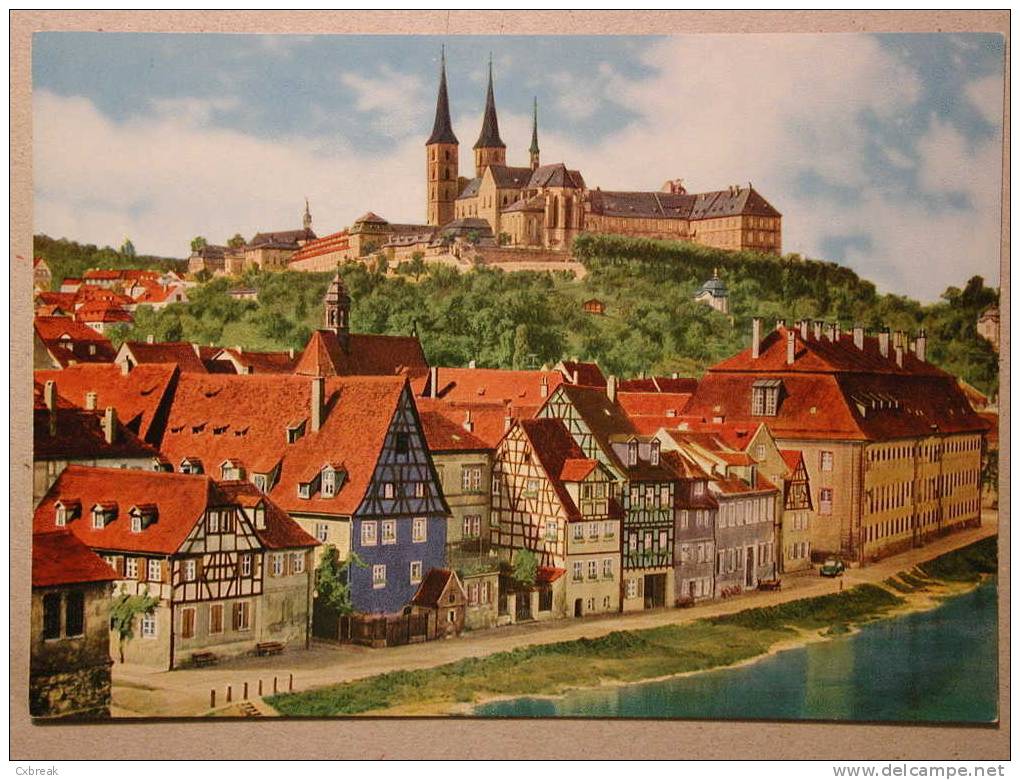 Bamberg, Michaelsberg Mit Regnitz - Bamberg