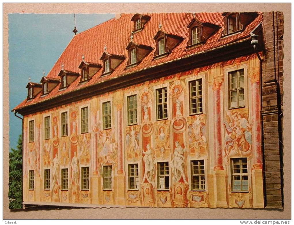 Bamberg, Altes Rathaus, Fresken An Der Westenseite - Bamberg