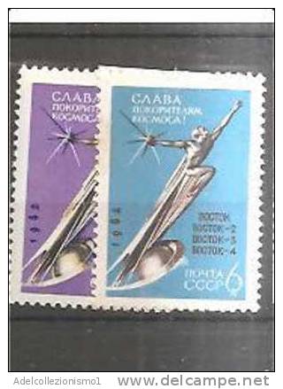 52283)n°2 Valori Russi 1962 -  Vostoki  - Nuovi - N°2585/86 - Colecciones