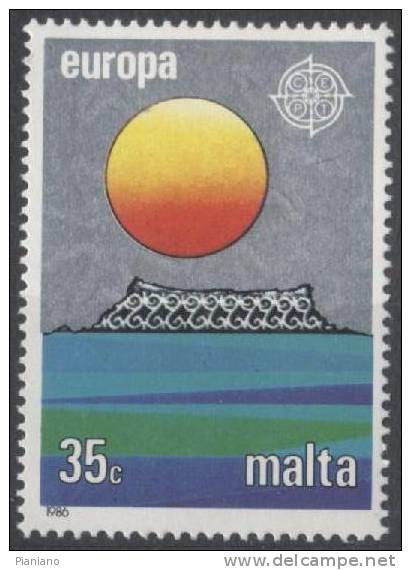 PIA  -  MALTA  -  1986  :  Europa  (yV  727-28) - 1986