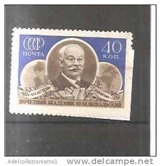 52289)valore Russo 1956 - Nascità Di Schokalshi -  Nuovo - N°1879 - Colecciones