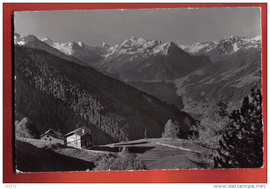 F1002 Chandolin,Rothorn,Gabelhorn,Cervin,Dent Blanche.Cachet Chandolin 1965.Klopfenstein 11664 - Chandolin