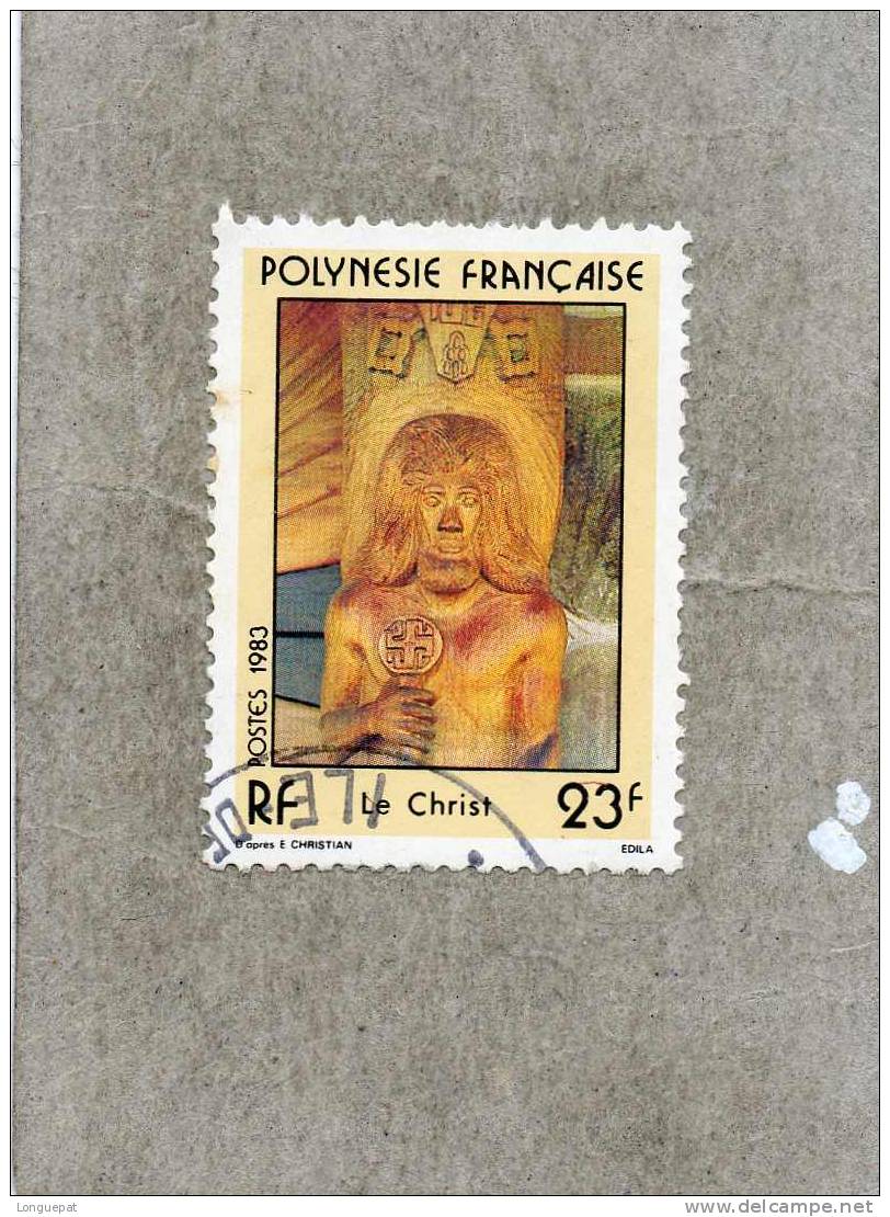 POLYNESIE Française :   Sculptures Religieuses : "le Chemin De Croix" - Used Stamps