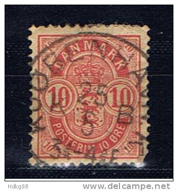 DK Dänemark 1884 Mi 35 Wappenzeichnung - Used Stamps