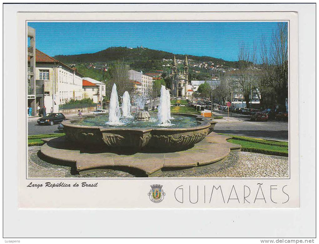 Portugal Cor 09724 –  GUIMARÃES - LARGO DA REPÚBLICA DO BRASIL - Bragança