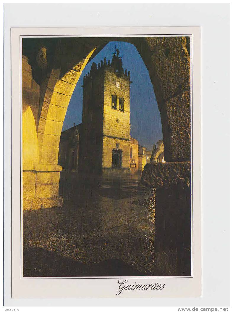 Portugal Cor 09727 –  GUIMARÃES - IGREJA DE N.S. DAS OLIVEIRAS À NOITE - Bragança